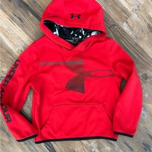 Under Armour Kids Bold Red Hoodie